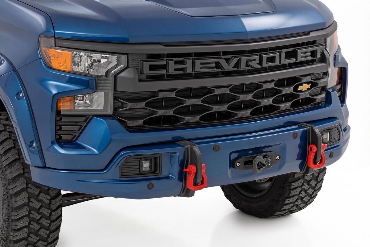 Chevrolet Silverado 1500 Bumper Cover - Rough Country - FXS - North Sky Blue - '23-'26